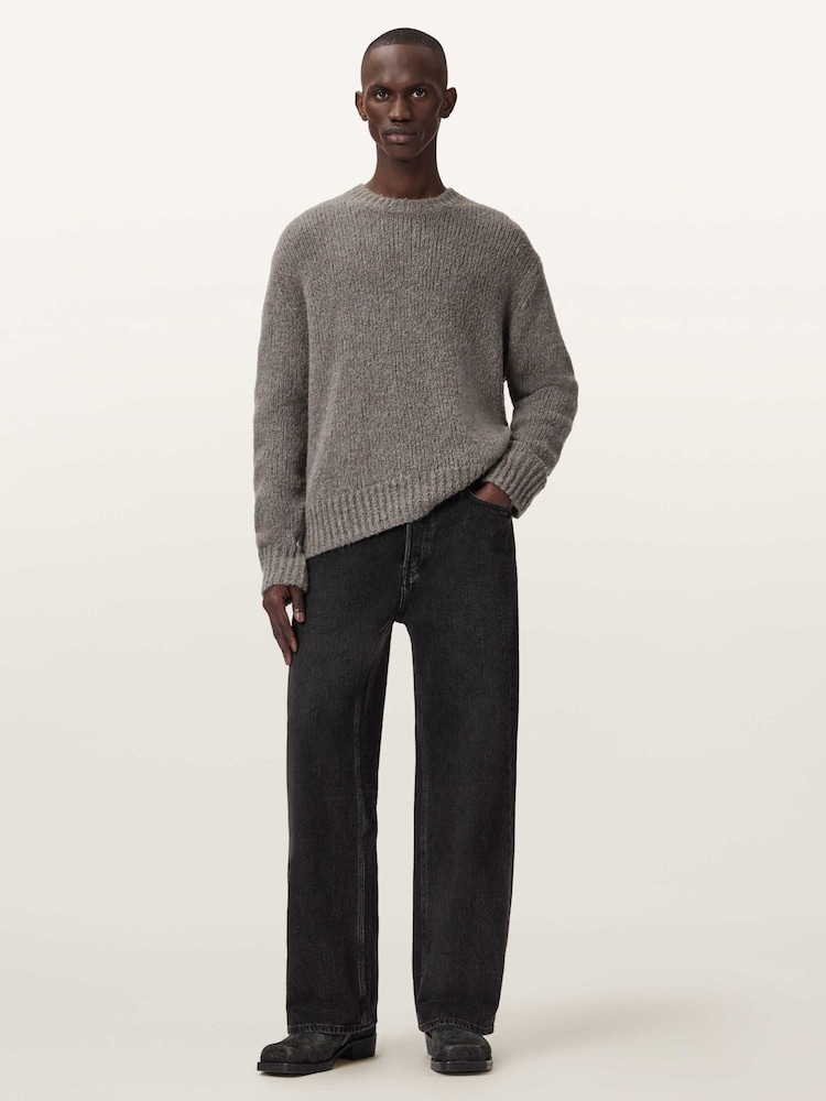AllSaints Saku Crew Neck Jumper - Imaginea 2 din 6