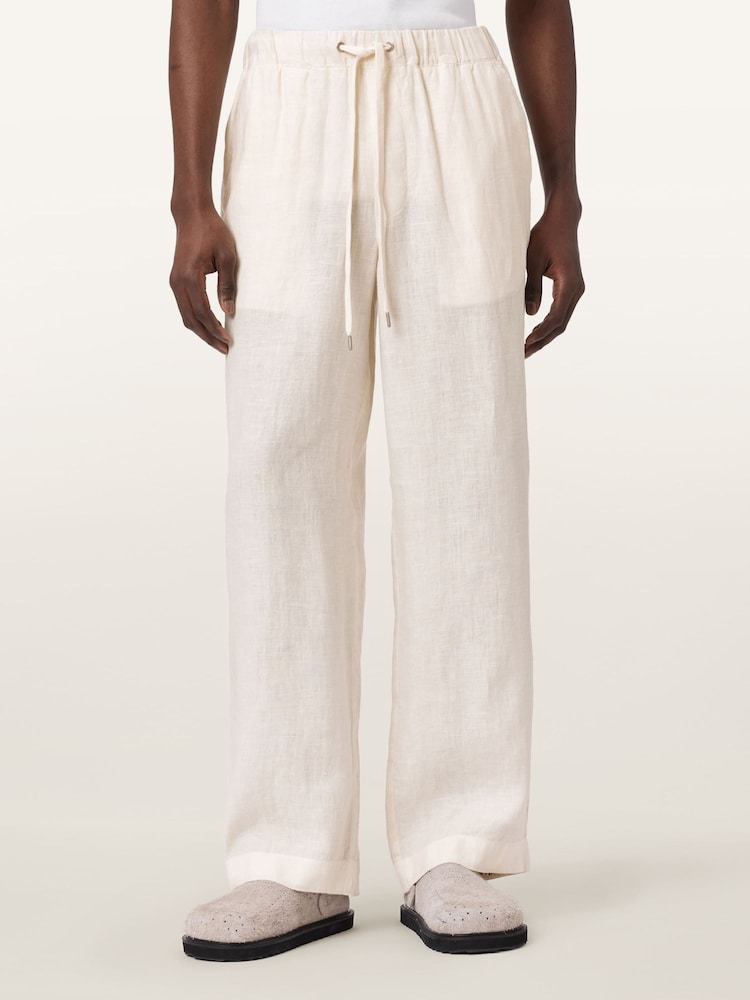 AllSaints White Sharp Trousers - Image 1 of 7