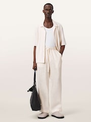 AllSaints White Sharp Trousers - Image 5 of 7