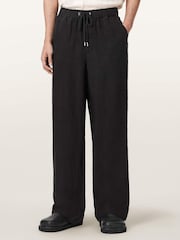 AllSaints Black Sharp Trousers - Image 1 of 7