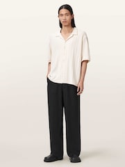 AllSaints Black Sharp Trousers - Image 2 of 7