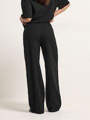 PixieGirl Black Wide Leg Joggers - Image 3 of 5