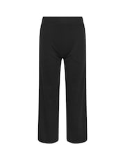 PixieGirl Black Wide Leg Joggers - Image 5 of 5