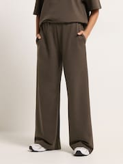 PixieGirl Brown Wide Leg Joggers - Image 2 of 5