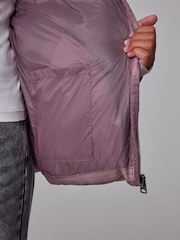 smALLSAINTS Pink Washed Padded Coat - Image 7 of 9