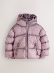 smALLSAINTS Pink Washed Padded Coat - Image 8 of 9