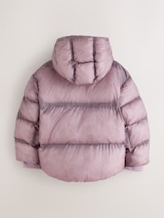 smALLSAINTS Pink Washed Padded Coat - Image 9 of 9