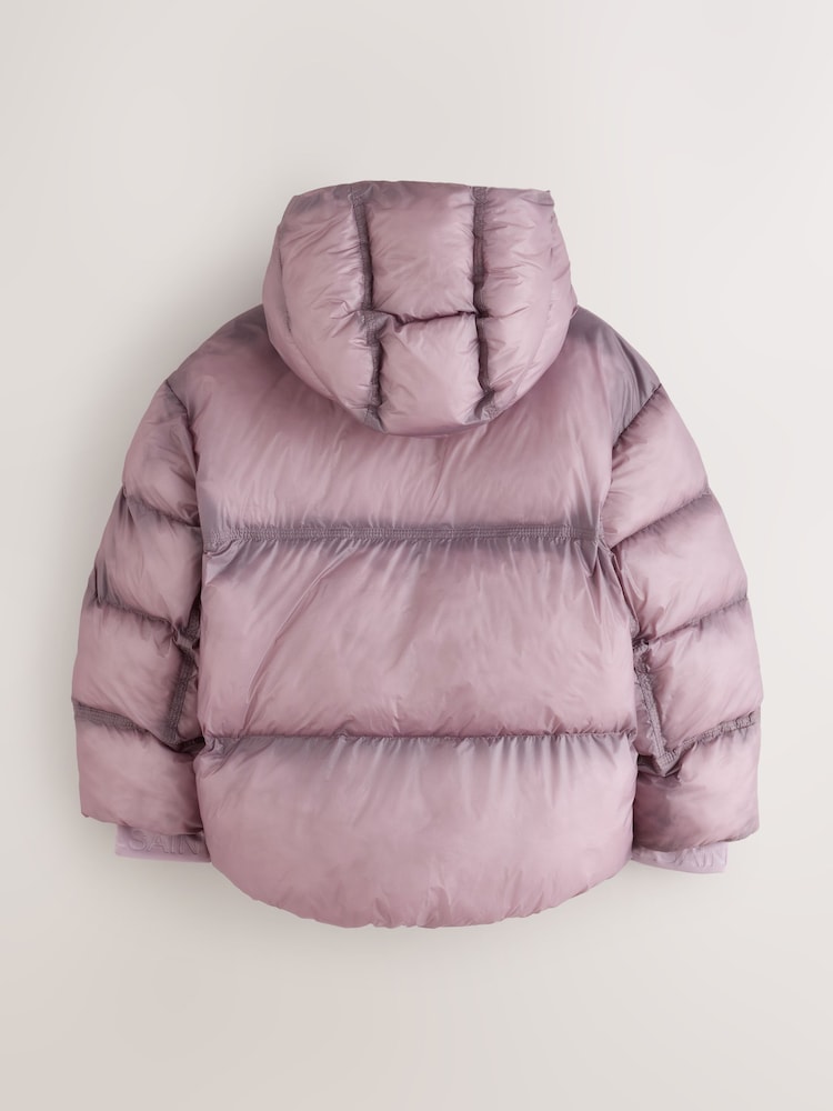 smALLSAINTS Pink Washed Padded Coat - Image 9 of 9 smALLSAINTS Pink Washed Padded Coat - Image 9 of 9