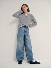 Набор из 2 футболок с длинными рукавами The Set Mock Henley - Изображение 4 10