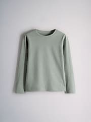 Pink/Green/Cream/Ditsy Print - The Set 5 Pack Rib Jersey T-Shirts - Obraz 6 z 8