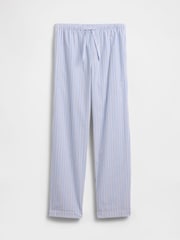 Albastru deschis - Gap Relaxed Poplin Pyjama Bottom - Imaginea 4 din 4