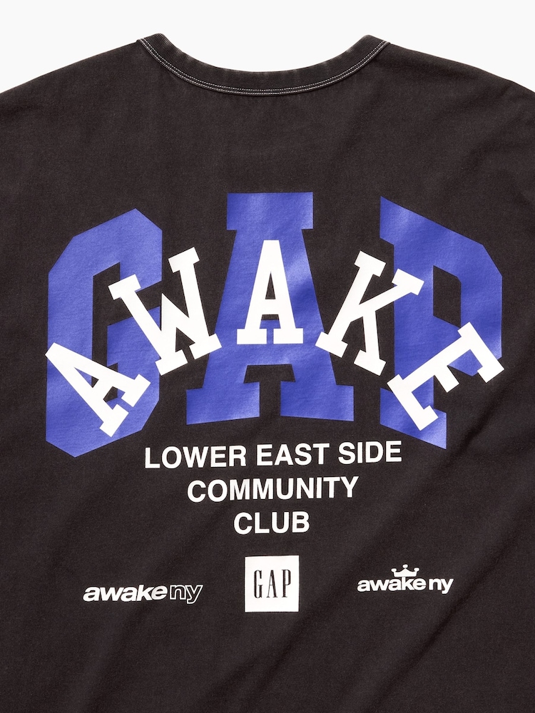 Gap x Awake NY Black Relaxed Logo T-Shirt - Image 4 of 4