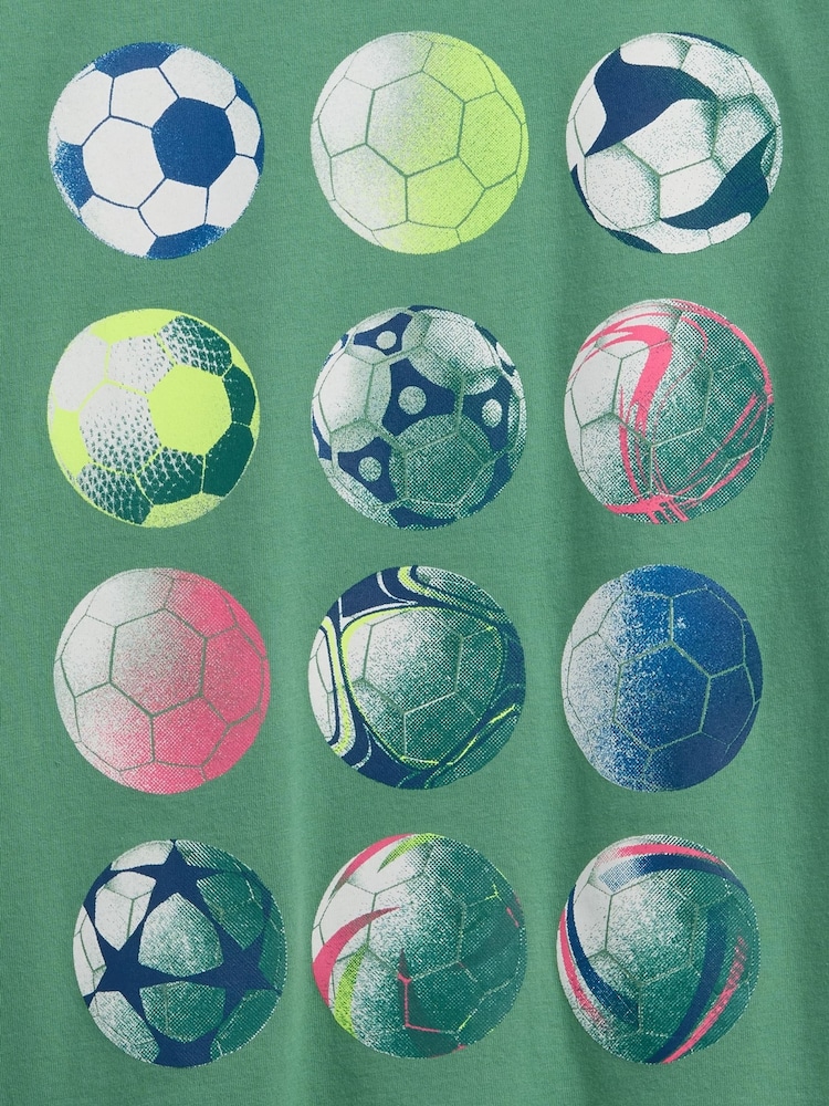 Gap Green Graphic T-Shirt (4-13yrs) - Image 3 of 3 Gap Green Graphic T-Shirt (4-13yrs) - Image 3 of 3