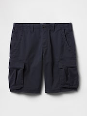 Gap Navy 11inch Relaxed Cargo Shorts - Image 5 of 5