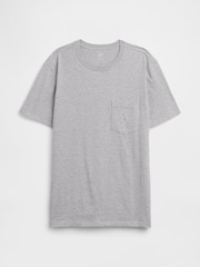 Gap Grey Everyday Soft Pocke T-shirt - Image 4 of 5