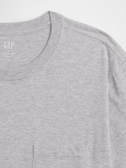 Gap Grey Everyday Soft Pocke T-shirt - Image 5 of 5