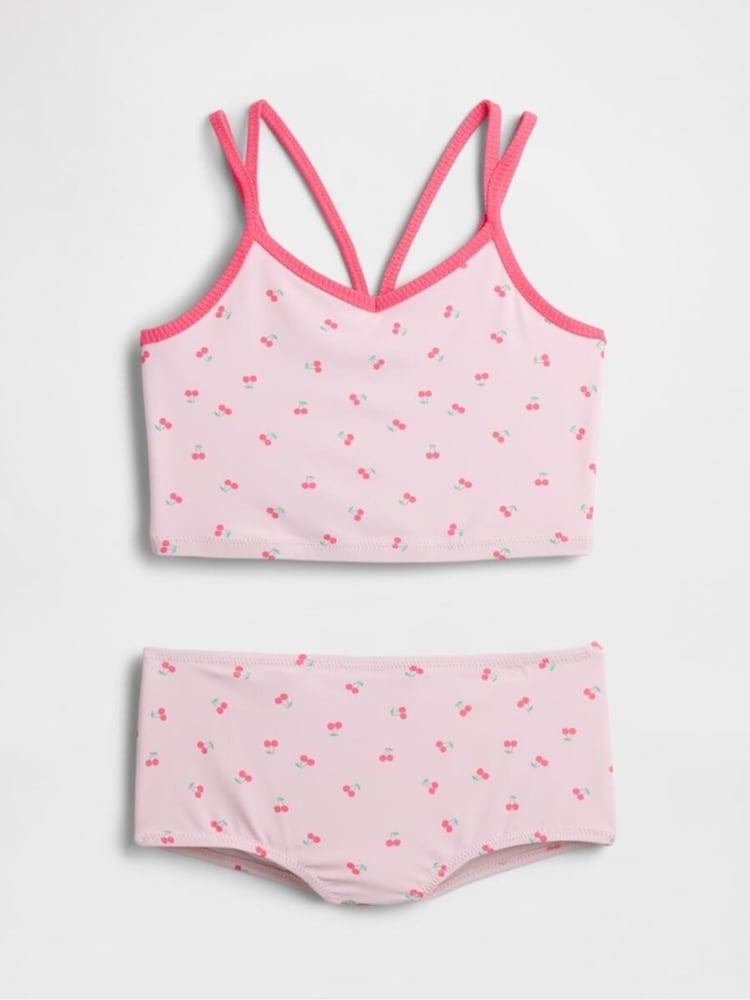 Gap Pink Cherry Two-Piece Swim Set (4-13yrs) - Image 1 of 3
