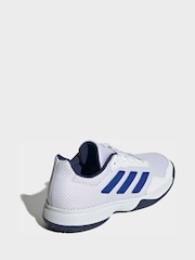 adidas White Gamespec Tennis Shoes - Image 4 of 8