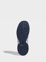 adidas White Gamespec Tennis Shoes - Image 6 of 8