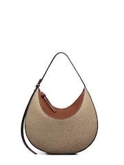 Radley Brown Bliss Crescent Basket Large Shoulder Bag - Image 3 of 5