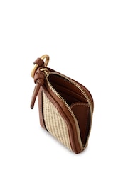 Radley Brown Golden Lane Raffia Bag Charm - Image 3 of 3