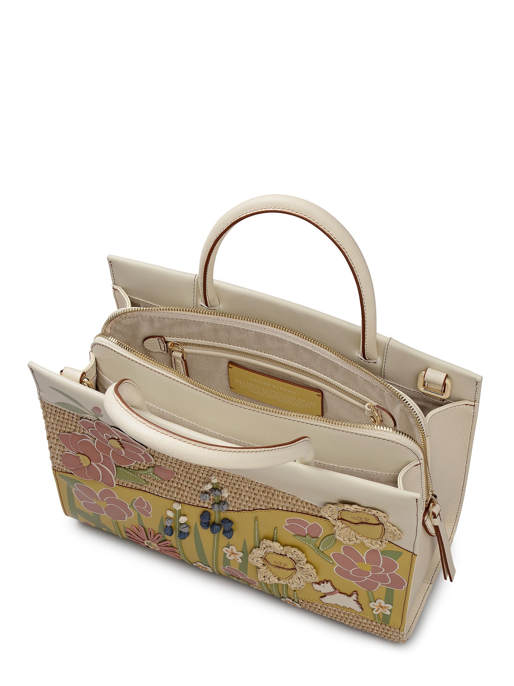 Buy Radley White Spring Blooms Picture Bag from Next USA