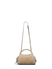 Radley White The Golborne Raffia Grab Bag - Image 3 of 6