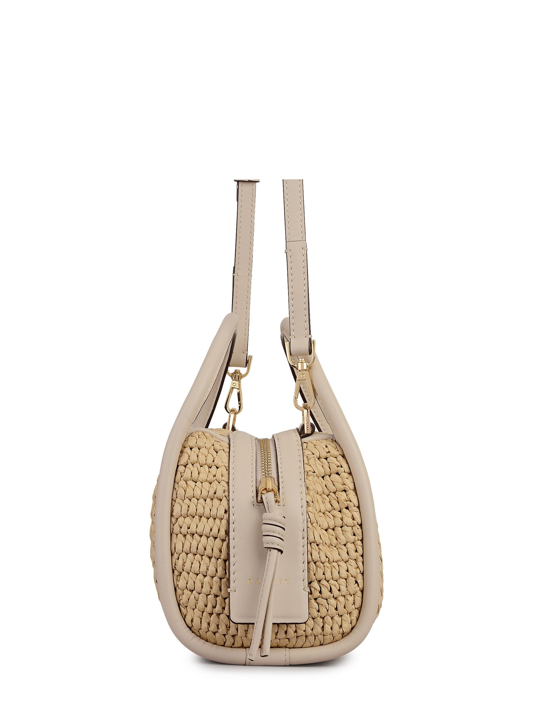 Buy Radley White The Golborne Raffia Grab Bag from Next USA