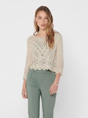 JDY 3/4 Avkortet Heklegenser - Bilde 2 av 6