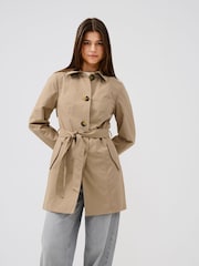 JDY Brown Short Jacket - Image 1 of 7