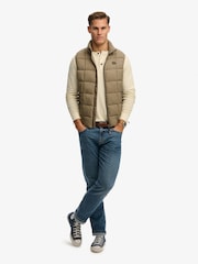 Superdry Green Box Quilt Fuji Lite Gilet - Image 5 of 8