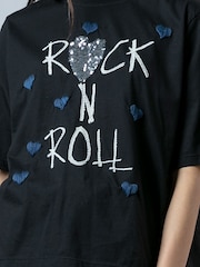 أسود - تيشرت مريح Bella + Canvas من Religion - صورة 3 من 6