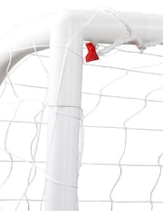 Charles Bentley White 8ft x 4ft Football Goal - Image 5 of 6