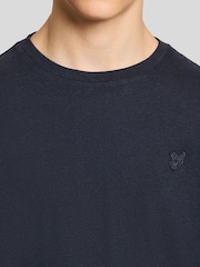 Lyle & Scott T-skjorte i linblanding - Bilde 4 av 8