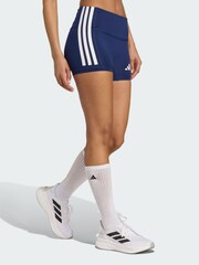 adidas Blue 3-Stripes Volleyball Shorts - Image 1 of 5