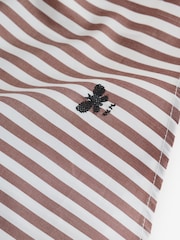 Weekend MaxMara Brown Panetto Stripe Shirt - Image 10 of 11