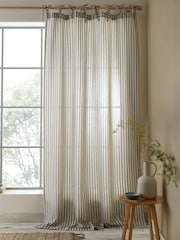 Pineapple Elephant Zanzibar Yarn Dyed Rige Voile Κουρτίνες Panel - Εικόνα 1 από 3