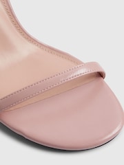 Lyserød - River Island sandaler med blokhæl og rem i Kunstigt ruskind - Billede 6 af 6