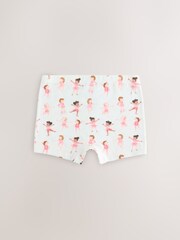 Red Bows/Navy Checks Full Brief Cotton Logo Knickers 7 Pack - Image 2 of 8