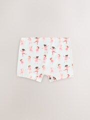 Red Bows/Navy Checks Full Brief Cotton Logo Knickers 7 Pack - Image 5 of 8