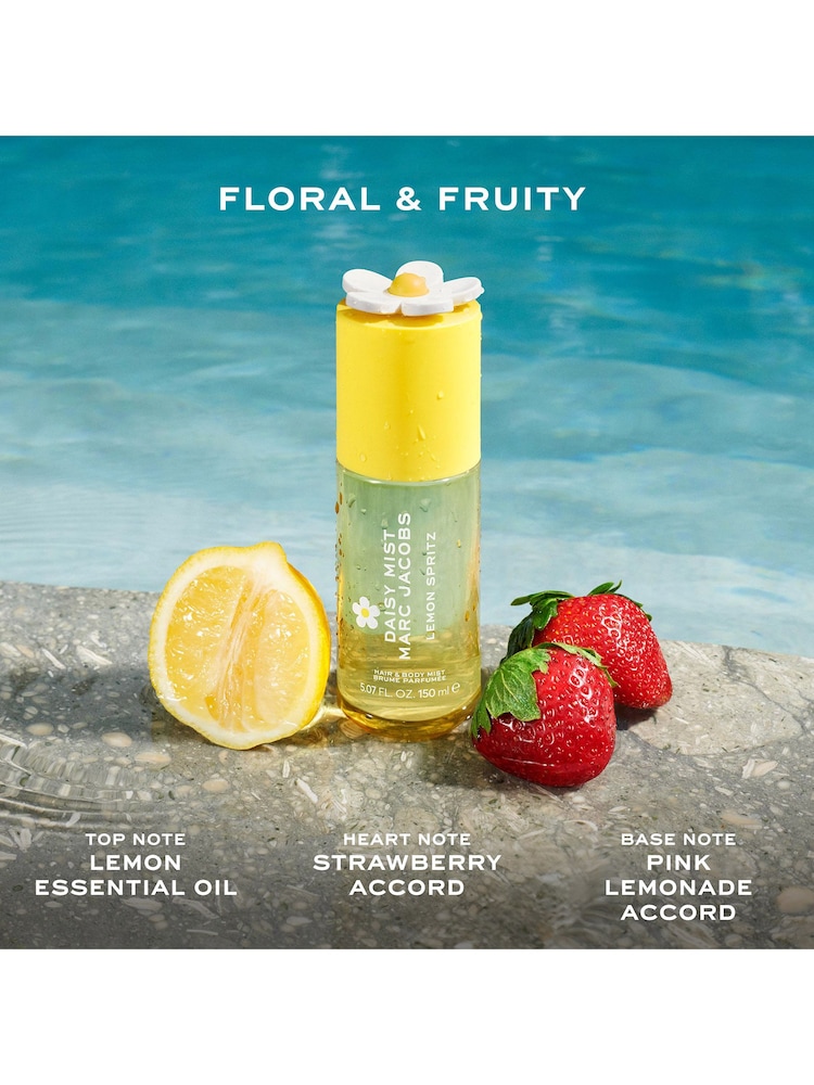 Marc Jacobs Yellow Daisy Hair & Body Mist 150ml - Image 2 of 5 Marc Jacobs Yellow Daisy Hair & Body Mist 150ml - Image 2 of 5