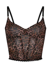 Hunkemöller Brown Ella Non-Padded Underwired Bra - Image 4 of 5