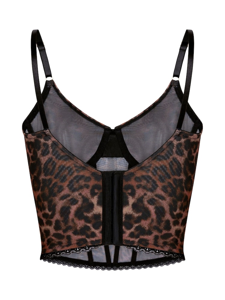 Hunkemöller Brown Ella Non-Padded Underwired Bra - Image 5 of 5 Hunkemöller Brown Ella Non-Padded Underwired Bra - Image 5 of 5