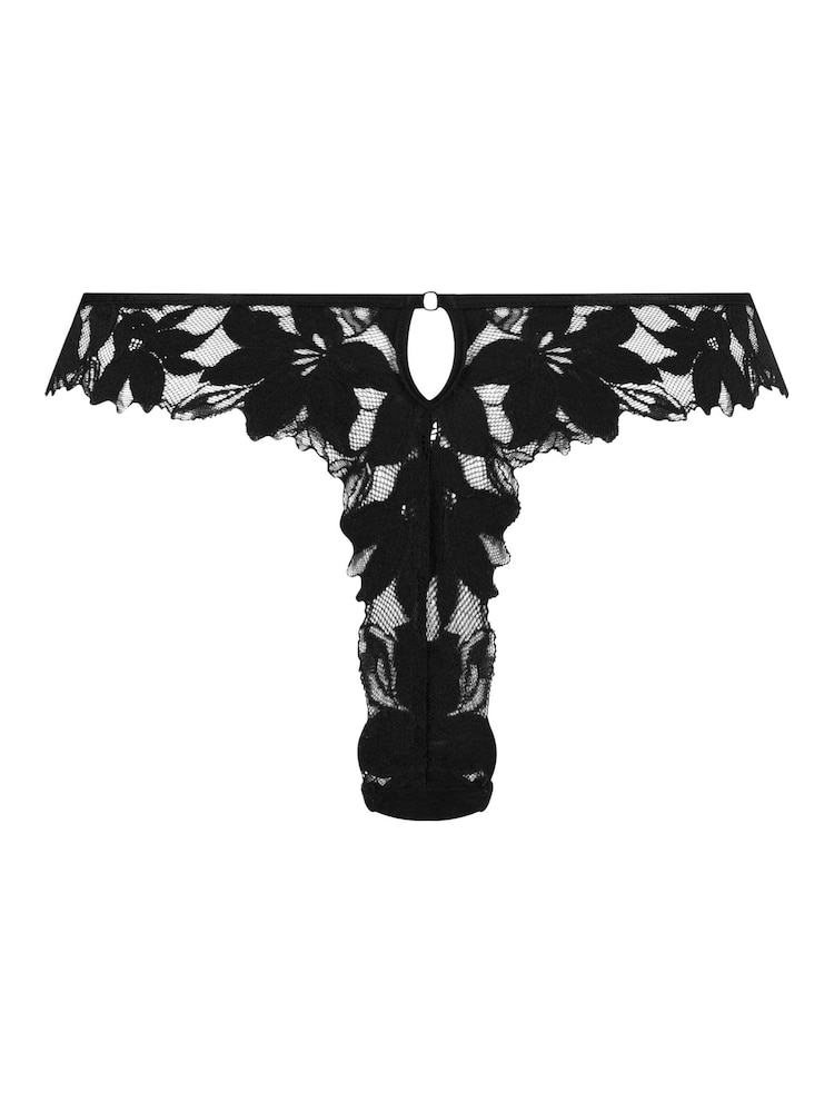 Hunkemöller Black Ingrid Cheekini Knickers - Image 5 of 5