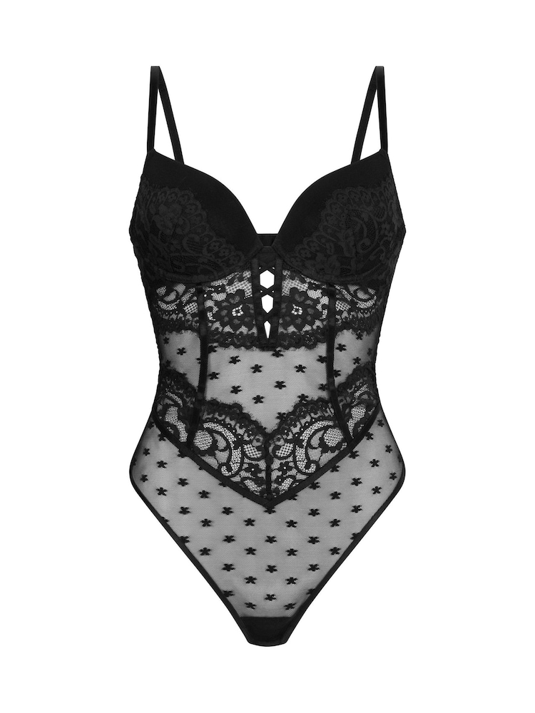 Hunkemöller Black Valora Body - Image 5 of 5