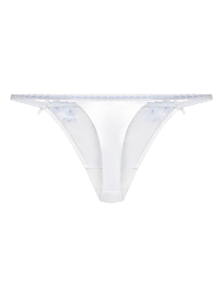 Hunkemöller White Thong Peonie Highleg Thong - Image 5 of 5 Hunkemöller White Thong Peonie Highleg Thong - Image 5 of 5