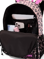 Victoria's Secret Pink Leopard Brown Sequin Backpack - Image 4 of 4