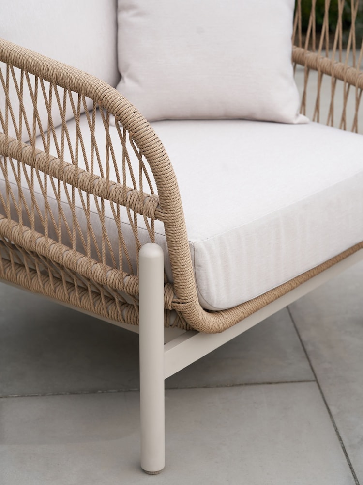 Pacific Latte Martic Outdoor Bistro Set - Image 2 of 6 Pacific Latte Martic Outdoor Bistro Set - Image 2 of 6