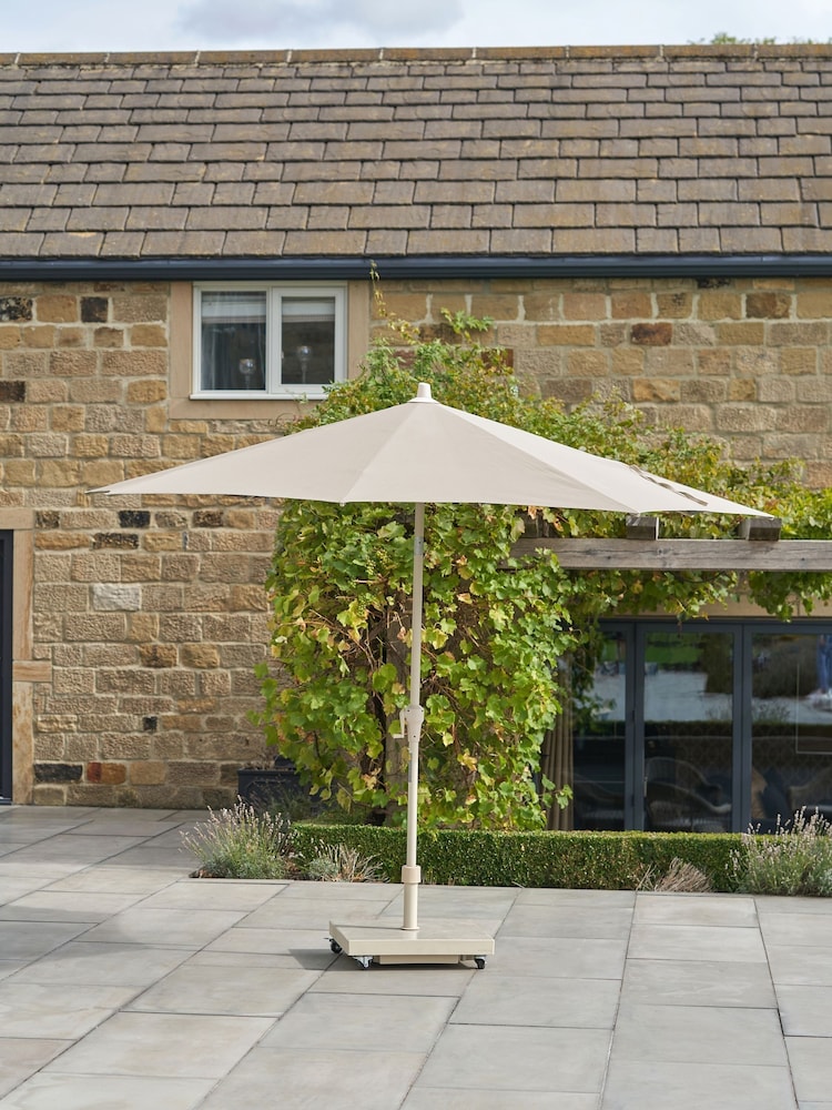 Pacific Champagne Riva Round Garden Parasol - Image 2 of 4