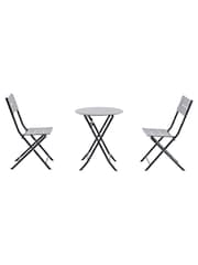 Pacific Anthracite Rennes Outdoor Bistro Set - Image 6 of 6